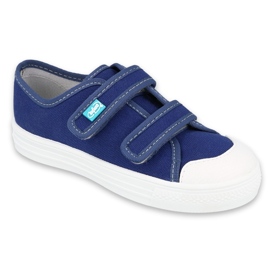 Befado obuwie dziecięce 440X010 niebieskie 2