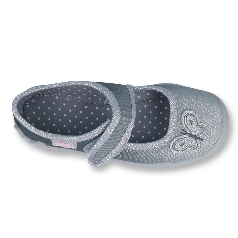 Befado obuwie dziecięce 123X034 szare 1