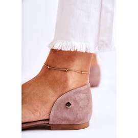 Zamszowe Sandały Maciejka 03615-02 Brązowe 2