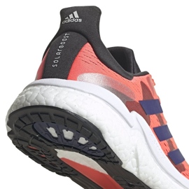 Buty do biegania adidas SolarBoost 4 M H01146 pomarańczowe 6