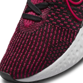 Buty do biegania Nike React Infinity Run Flyknit 3 M DH5392-003 czarne różowe zielone 3