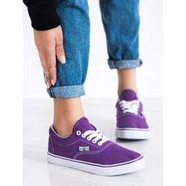 New Age Tenisówki fioletowe 1
