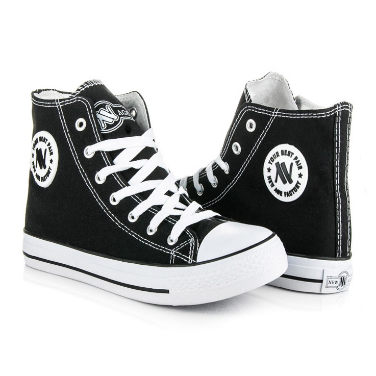 Wysokie Trampki New Age czarne 1