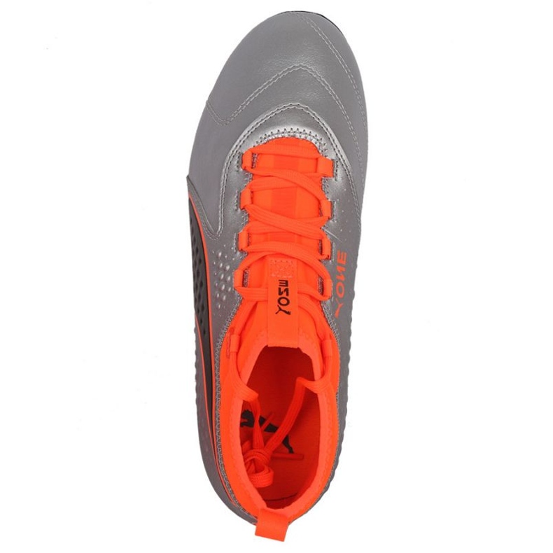 Buty piłkarskie Puma One 3 Lth Hg M 104746 01 srebrny srebrny 1