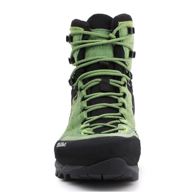 Buty trekkingowe Salewa Ms Mtn Trainer Mid Gtx M 63458-5949 czarne zielone 2