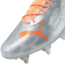 Buty piłkarskie Puma Ultra 1.4 MxSG M 106718 01 szare srebrny 3