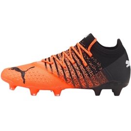 Buty piłkarskie Puma Future Z 1.3 FG/AG M 106751 01 pomarańczowe pomarańcze i czerwienie 2