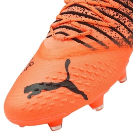 Buty piłkarskie Puma Future Z 1.3 FG/AG M 106751 01 pomarańczowe pomarańcze i czerwienie 3