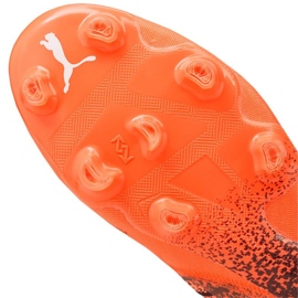 Buty piłkarskie Puma Future Z 1.3 FG/AG M 106751 01 pomarańczowe pomarańcze i czerwienie 4