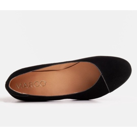 Marco Shoes Wygodne czarne czółenka 1729P Marco 2