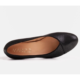 Marco Shoes Wygodne czarne czółenka 1729P Marco 2