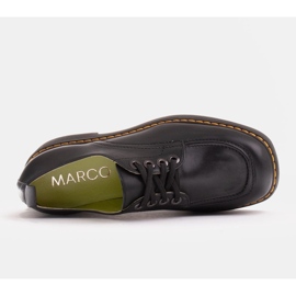 Marco Shoes Mokasyny Chiara ze skóry przecieranej czarne 6