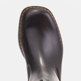 Marco Shoes Glany Greta z elastyczną gumą czarne 7