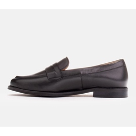 Marco Shoes Mokasyny ze skóry licowej 2231P-001-1 czarne 7