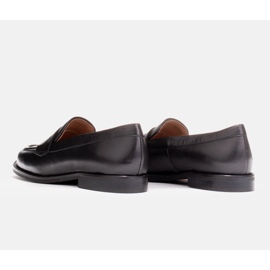 Marco Shoes Mokasyny ze skóry licowej 2231P-001-1 czarne 3