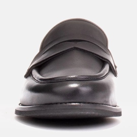 Marco Shoes Mokasyny ze skóry licowej 2231P-001-1 czarne 2