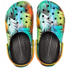 Klapki Crocs Classic Pool Party Clog Jr 207826-0C4 niebieskie niebieskie 1