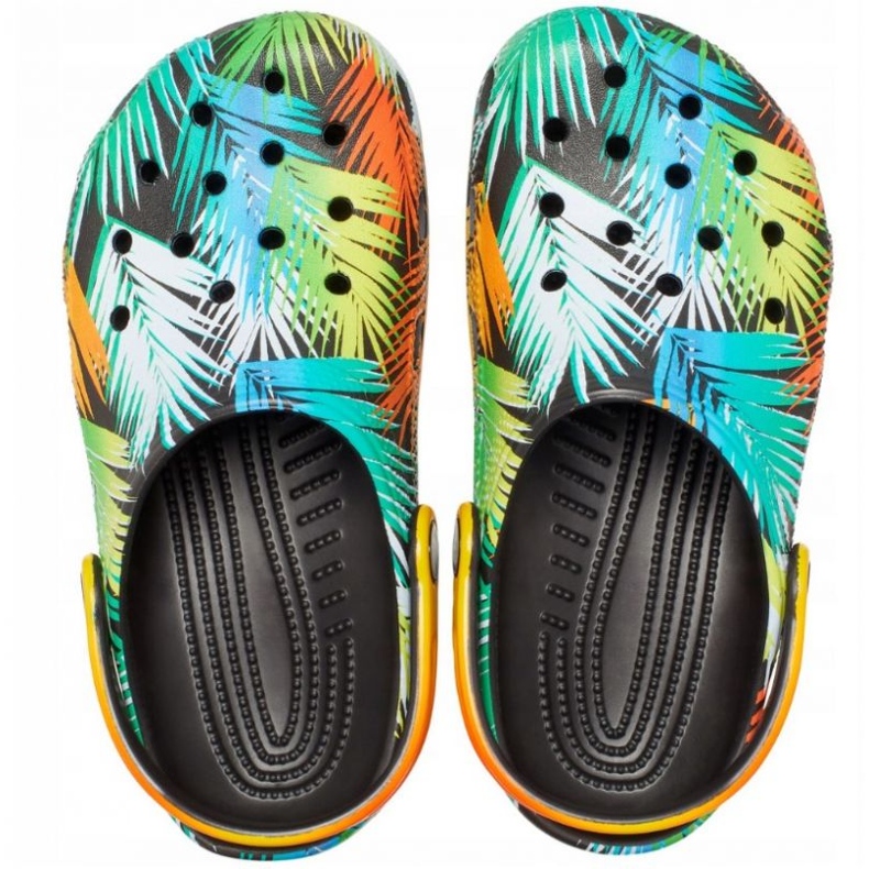 Klapki Crocs Classic Pool Party Clog Jr 207826-0C4 niebieskie niebieskie 1