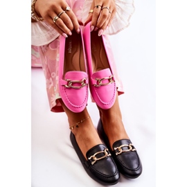 PG1 Mokasyny Z Ozdobą Czarne Millario 1