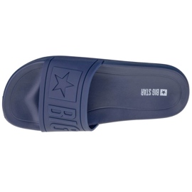 Klapki Big Star Slipper M DD174688 granatowe 2