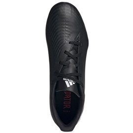 Buty piłkarskie adidas Predator Edge.4 Tf M GX0010 czarne czarne 2
