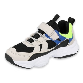 Befado obuwie dziecięce  516X067 beżowy czarne 1