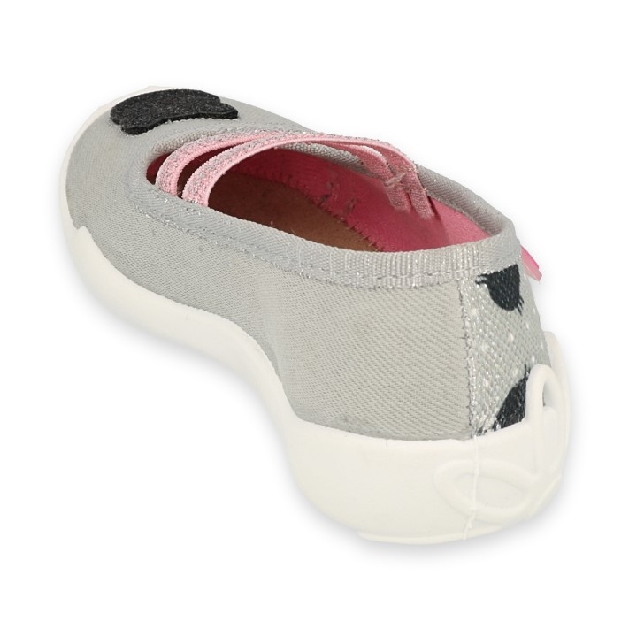 Befado obuwie dziecięce 116Y302 szare 2