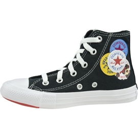 Buty Converse Chuck Taylor All Star Hi Jr 366988C czarne 1