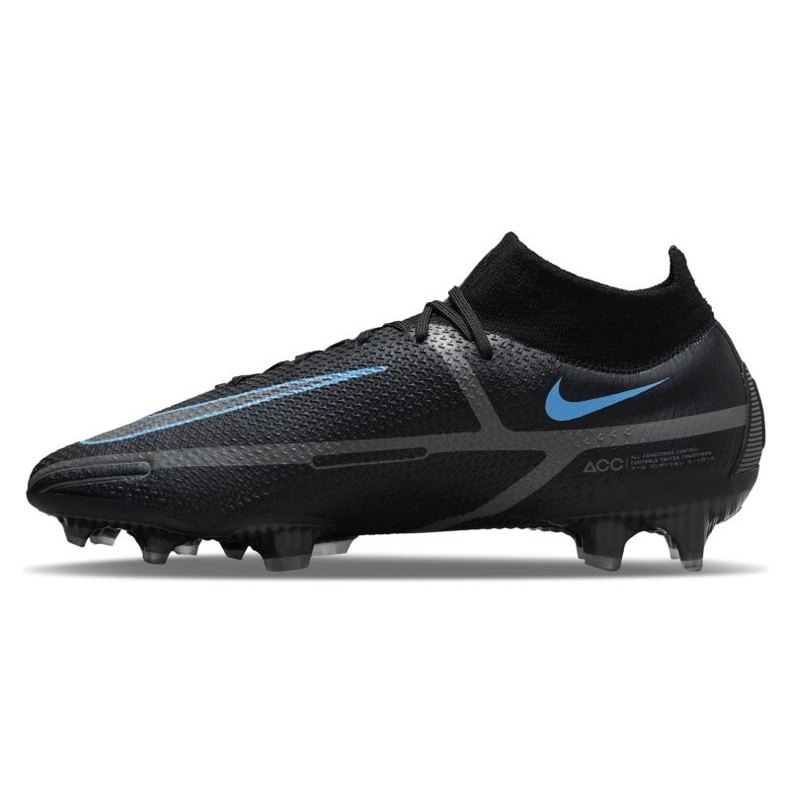 Buty piłkarskie Nike Phantom GT2 Elite Df Fg M CZ9889-004 czarne czarne 2