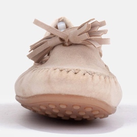 Marco Shoes Mokasyny z elastyczną podeszwą beżowy 2