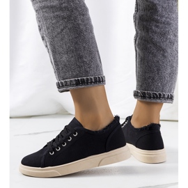 PA1 Czarne klasyczne tenisówki Estes 1