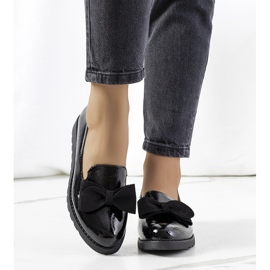 BM Czarne półbuty lakierowane Voeren 1