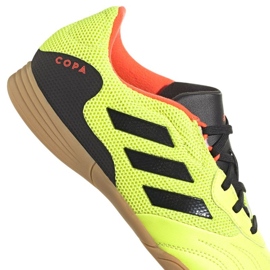 Buty adidas Copa Sense.3 In Sala Jr GZ1382 czarne żółte 3