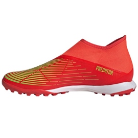 Buty adidas Predator Edge.3 Ll Tf GV8533 czerwone pomarańcze i czerwienie 1