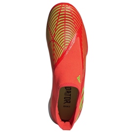 Buty adidas Predator Edge.3 Ll Tf GV8533 czerwone pomarańcze i czerwienie 2