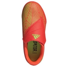 Buty adidas Predator Edge.4 V Tf Jr GV8480 czerwone pomarańcze i czerwienie 2