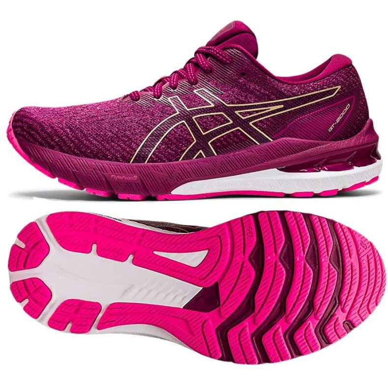 Buty do biegania Asics GT-2000 10 W 1012B045 703 różowe 1