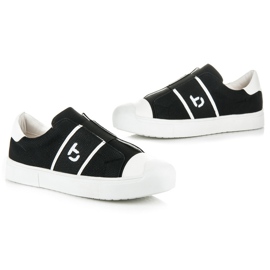 Betler Trampki snake na platformie czarne 1