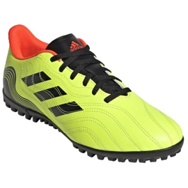 Buty adidas Copa Sense.4 Tf M GZ1370 żółte żółcie 2