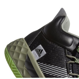 Buty do koszykówki adidas Pro Boost Mid M FW9510 granatowy, czarny, szary/srebrny czarne 3