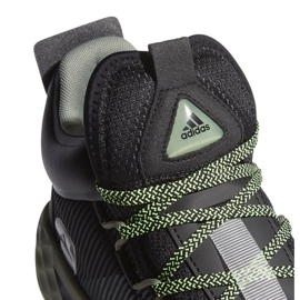 Buty do koszykówki adidas Pro Boost Mid M FW9510 granatowy, czarny, szary/srebrny czarne 5