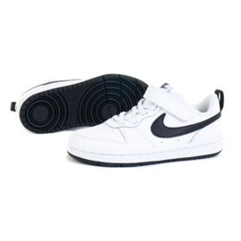Buty Nike Court Borough Low 2 Jr BQ5451-104 białe 1
