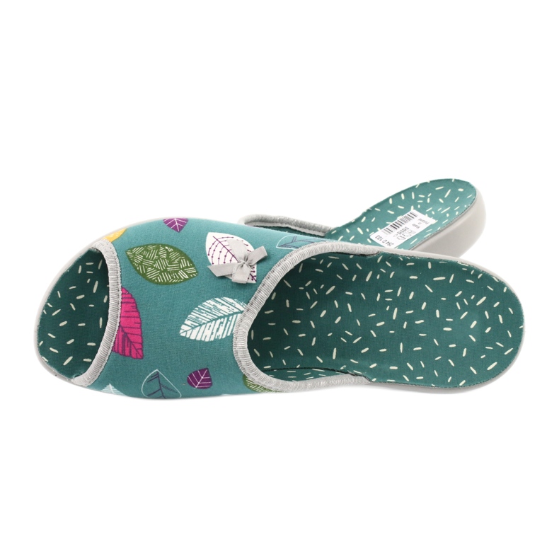 Befado obuwie damskie pu 254D103 zielone 4