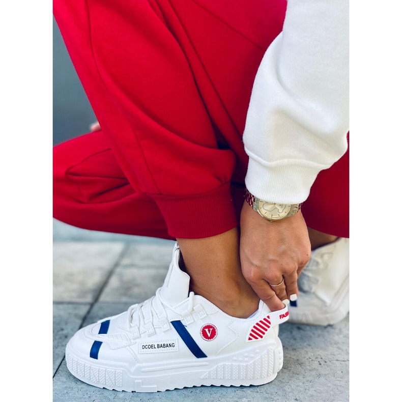 Buty sportowe Bang Red białe czerwone 1