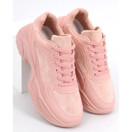 Buty sportowe pastelowe Dalla Pink różowe 2