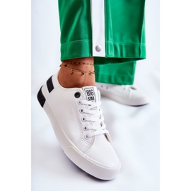 Damskie Trampki Big Star Białe FF274175 2