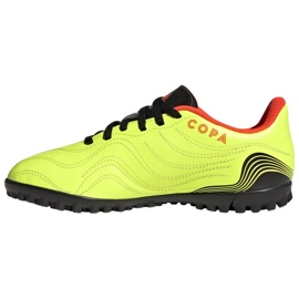 Buty adidas Copa Sense.4 Tf Jr GZ1374 żółte żółcie 1
