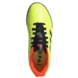 Buty adidas Copa Sense.4 Tf Jr GZ1374 żółte żółcie 2