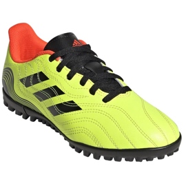 Buty adidas Copa Sense.4 Tf Jr GZ1374 żółte żółcie 3