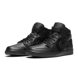 Nike Jordan Buty Nike Air Jordan 1 Mid M 554724-091 czarne 5